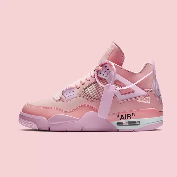 Air Jordan 4 x Off-White “Rose Peach